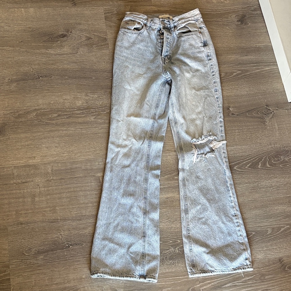 PacSun Light Denim Women's Wide Leg Jeans